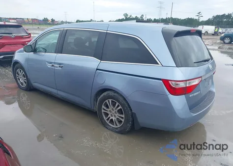 2013 Honda Odyssey Ex-L из США, поврежденный, VIN 5FNRL5H6XDB090432